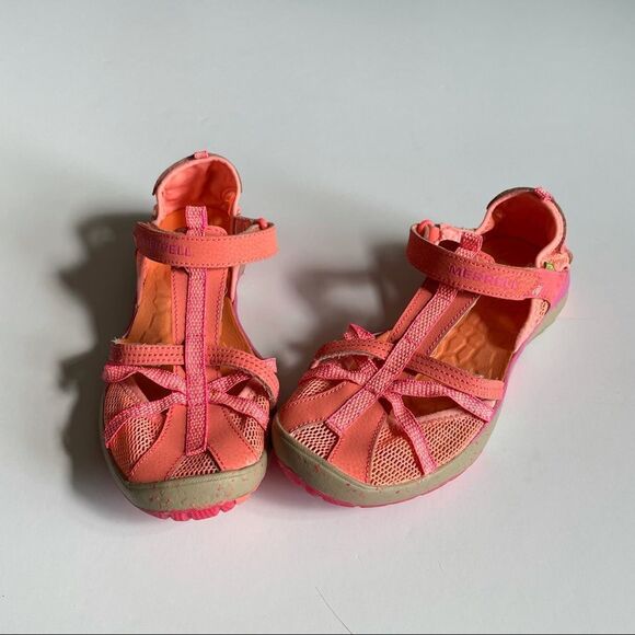 Merrell Hydro Monarch Coral Water Sandals Sz 5 - Picture 4 of 7
